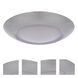 Bejamin LED 11.29 inch Brushed Satin Nickel Flushmount Ceiling Light