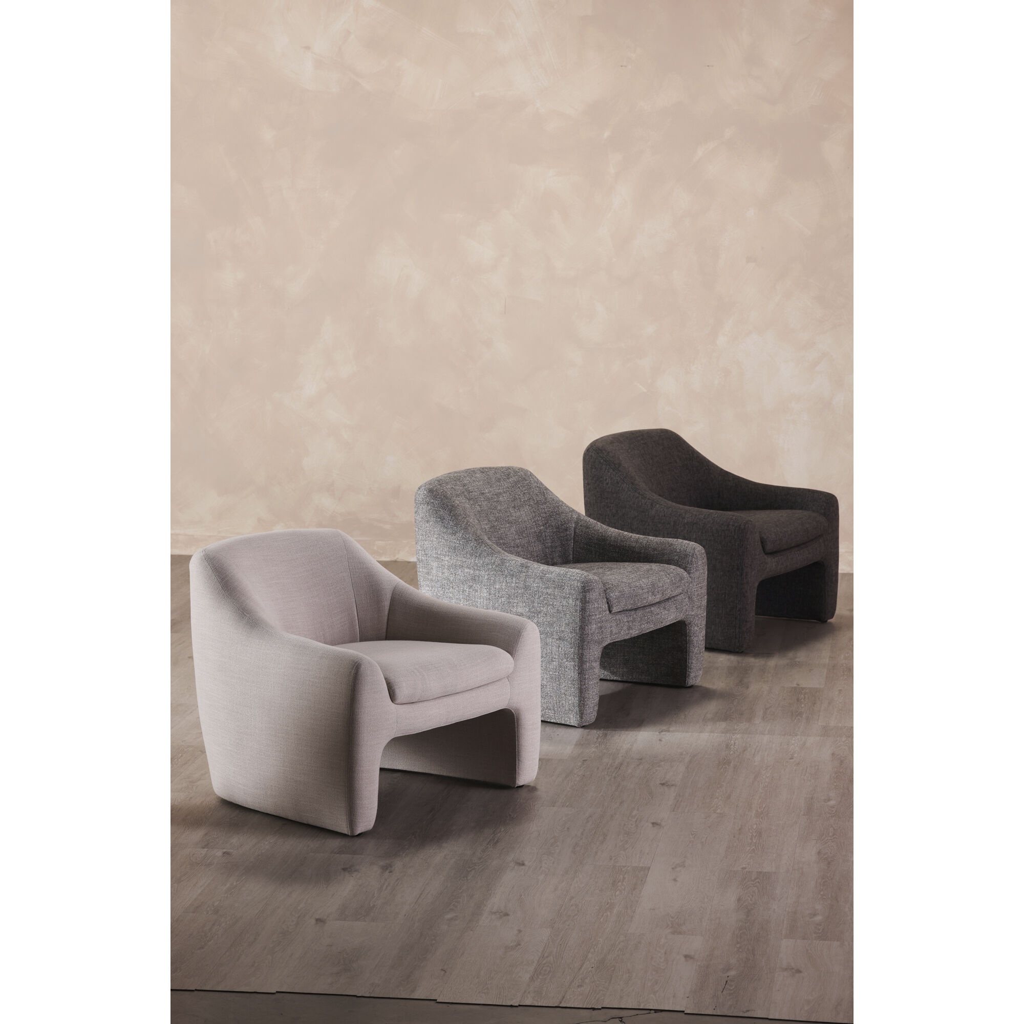 Kenzie Green Accent Chair in Multicolor