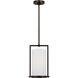 Thom Filicia Sherwood 1 Light 9 inch Aged Iron Pendant Ceiling Light