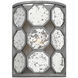 Lara LED 9 inch Brushed Silver ADA Indoor Wall Sconce Wall Light