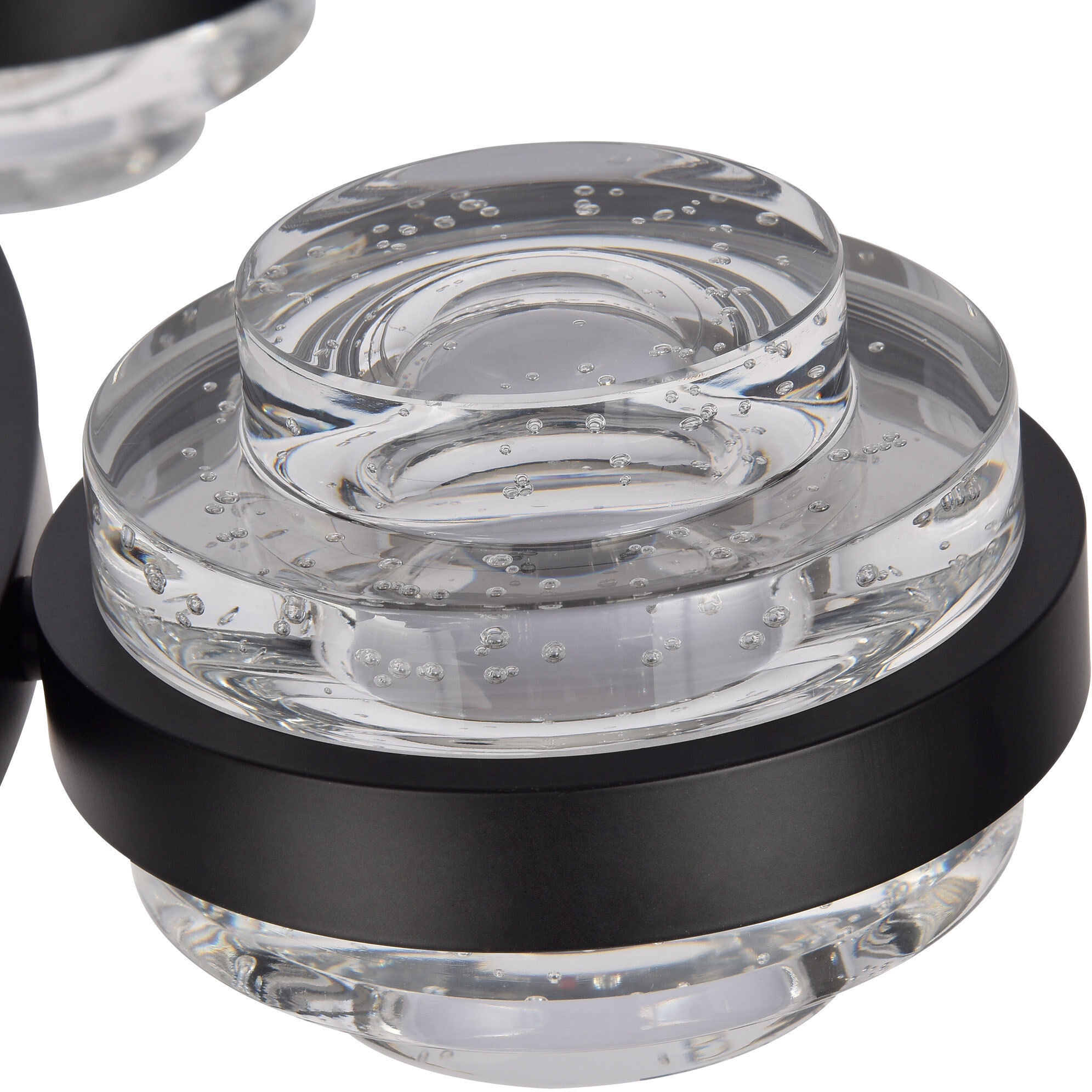 Milano Series 33.25 inch Black Chandelier Ceiling Light, Artisan Collection