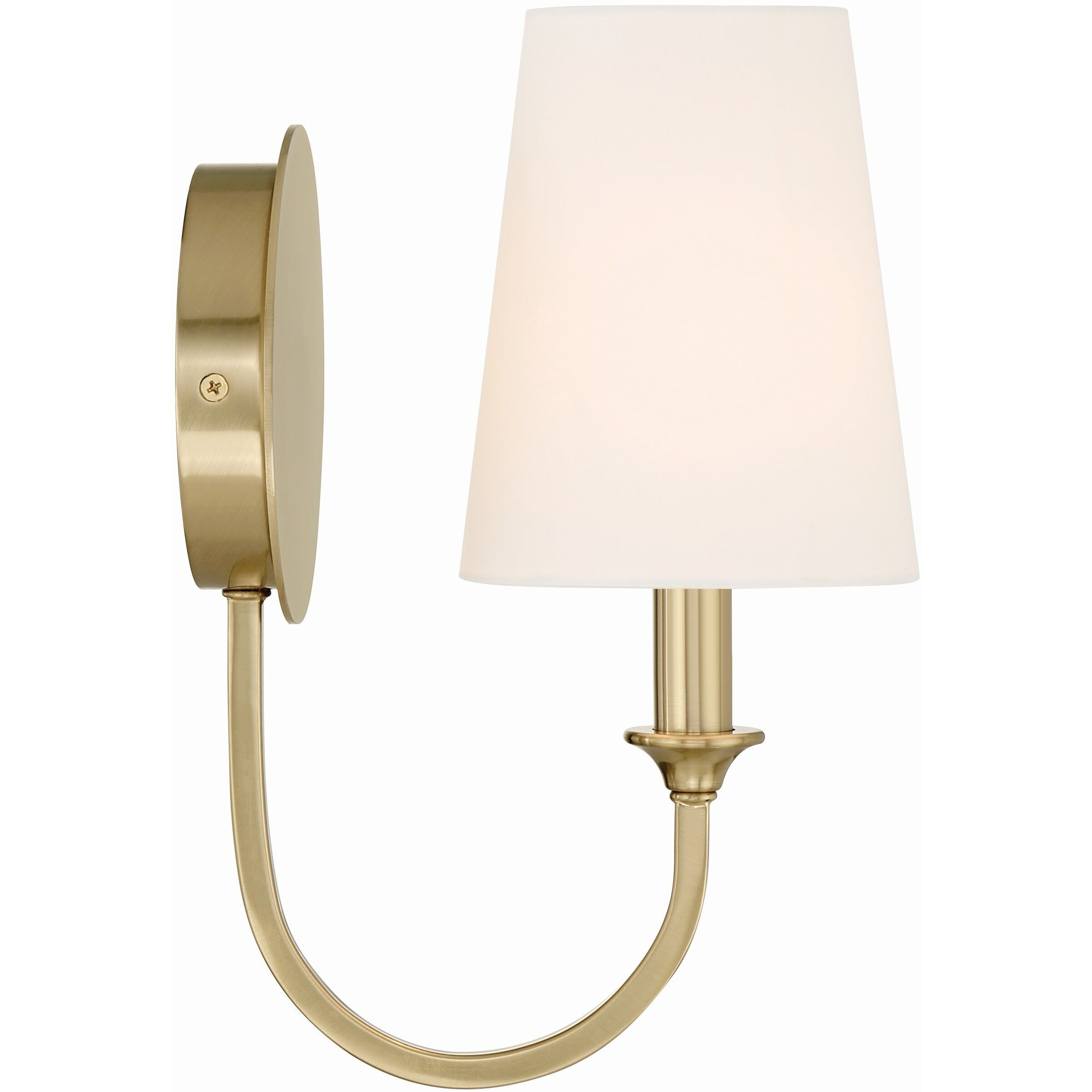 Payton Bath Sconce Wall Light in Vibrant Gold