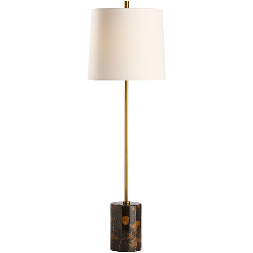 Lambeth 22.5 inch 100.00 watt Gold and Brown Table Lamp Portable Light