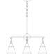 Ruskin 4 Light 23.5 inch Raw Copper Chandelier Ceiling Light, Glass Sold Separately