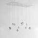 Harmony LED 33.75 inch Polished Chrome Linear Pendant Ceiling Light