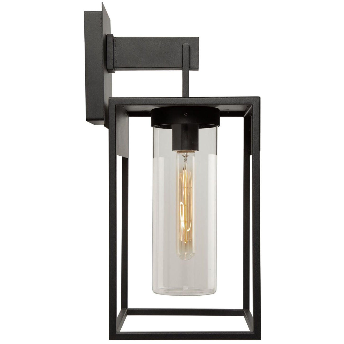 Weybridge LED 16.76 inch Black Outdoor Wall Light, Coach Light