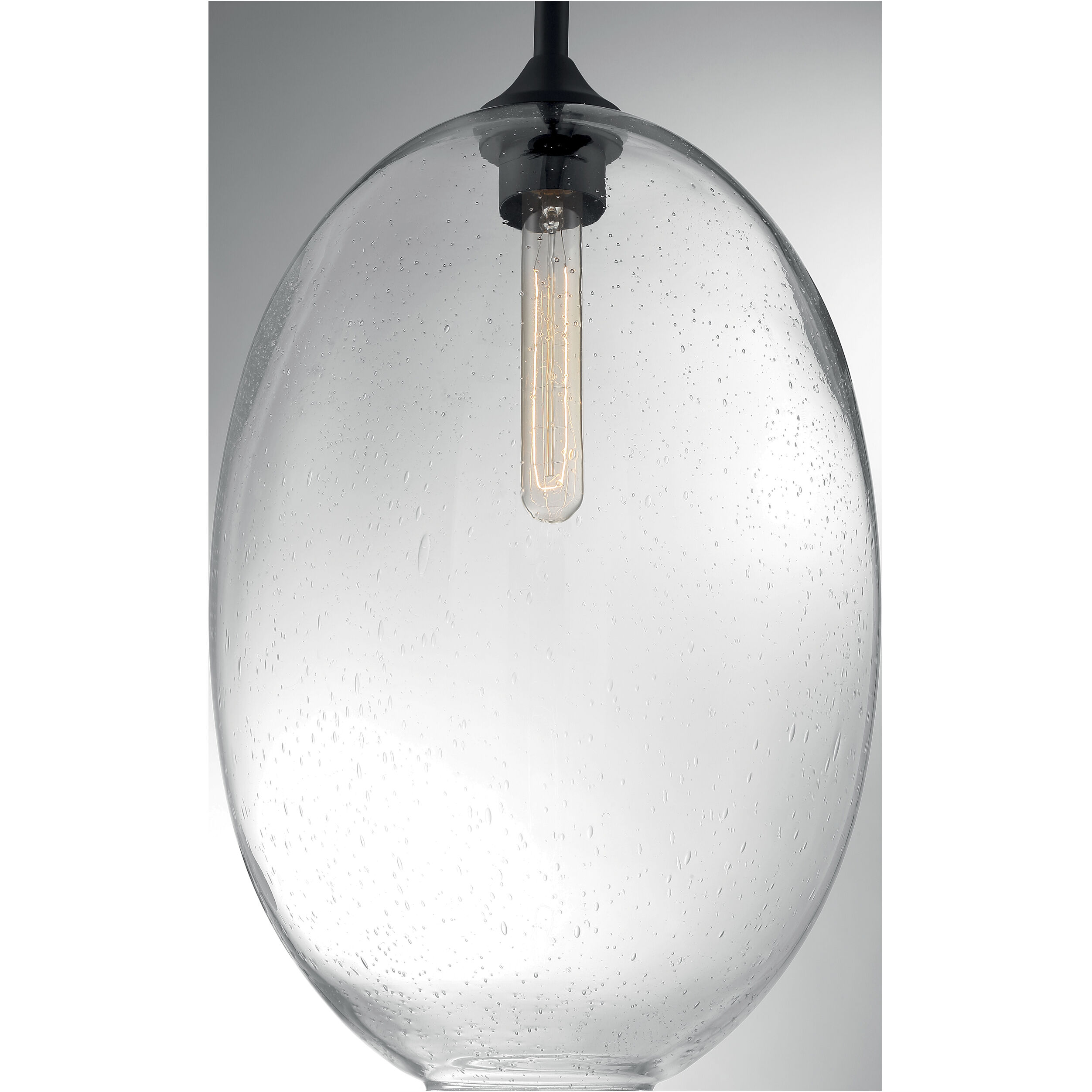 Aria 1 Light 11.63 inch Matte Black Pendant Ceiling Light