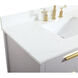 Larkin 42 X 22 X 34 inch Grey Vanity Sink Set