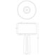 Mason 25.88 inch 150 watt Citron Table Lamp Portable Light