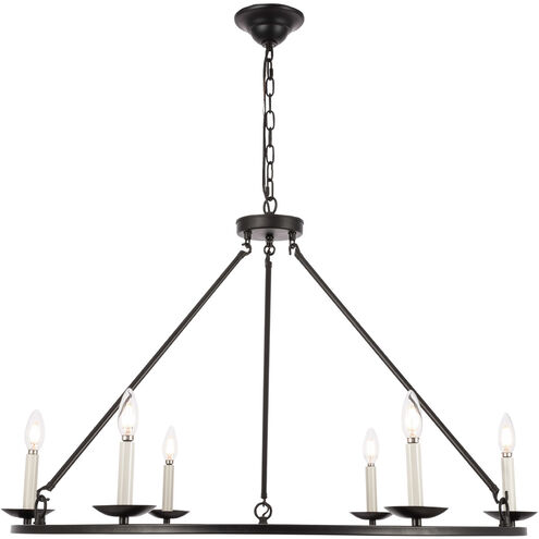 Maine 6 Light 36.00 inch Chandelier