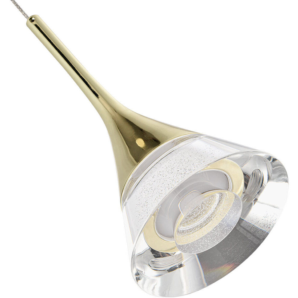 Artisan Collection/AMALFI Series 4.75 inch Gold Pendant Ceiling Light