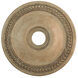Wingate Hand Painted Antique Silver Leaf Ceiling Medallion