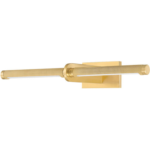 Deptford 24 watt 18 inch Aged Brass Picture Light Wall Light