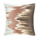 Lexi 22 X 22 inch Ivory/Mustard/Cream/Khaki Pillow Kit, Square