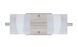 Paolo 2 Light 15 inch Satin Nickel Vanity Lighting Wall Light in Halogen, Opal Frost Glass