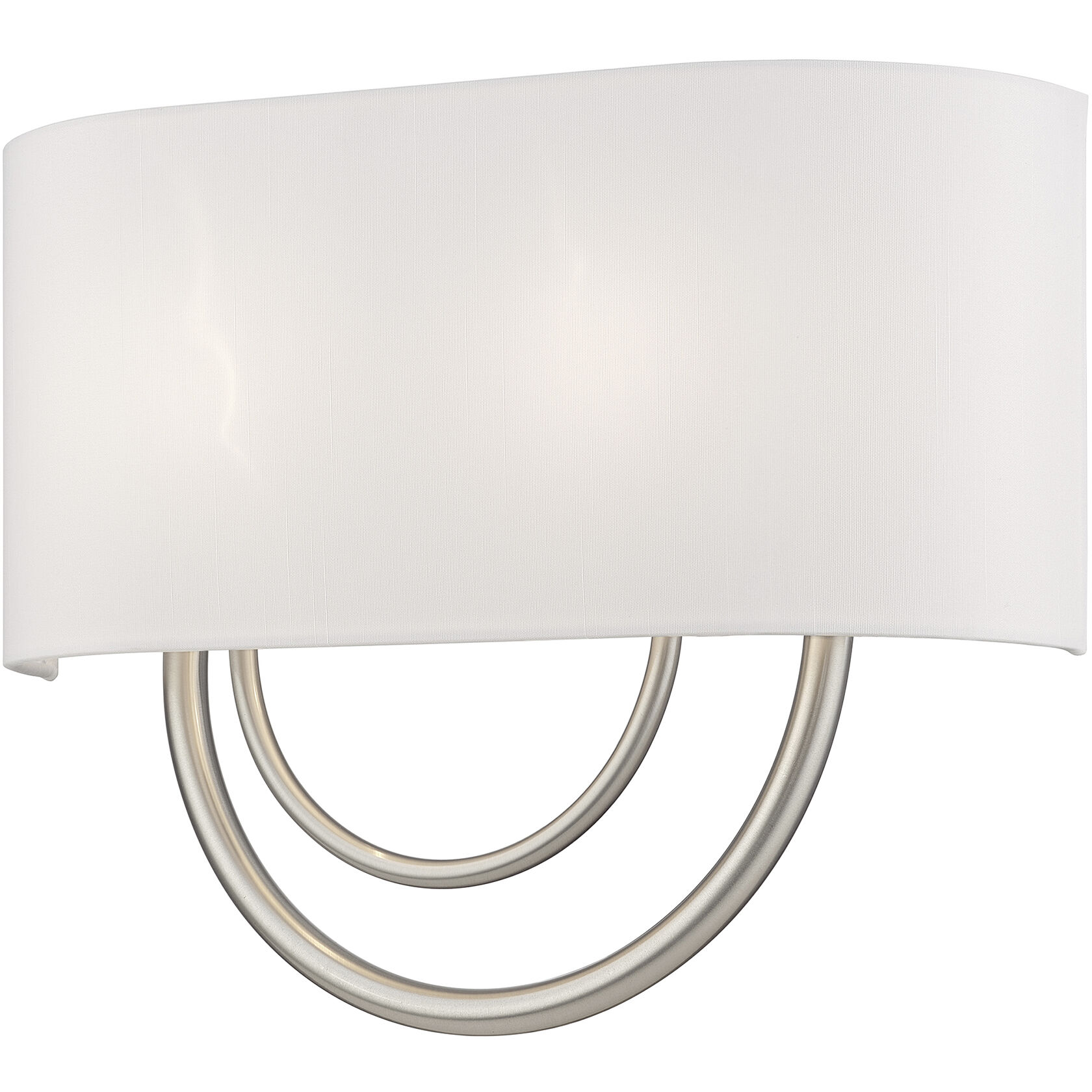 Stratton 2 Light 15 inch Brushed Nickel ADA Wall Sconce Wall Light