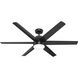 Skysail 60 inch Matte Black Outdoor Ceiling Fan