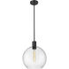 Margo 1 Light 13.75 inch Matte Black Pendant Ceiling Light