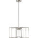 Wired LED 20 inch Brushed Nickel Pendant Ceiling Light