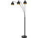 Lovett 86 inch 60 watt Dark Bronze Floor Lamp Portable Light