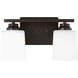 Vinton 2 Light 13.13 inch Bronze Wall Bath Fixture Wall Light