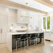 Summer Jazz 2 Light 36 inch Brushed Gold Island Pendant Ceiling Light