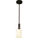 Lumenaria 1 Light 4 inch Polished Chrome Pendant Ceiling Light in Square with Flat Rim, Incandescent