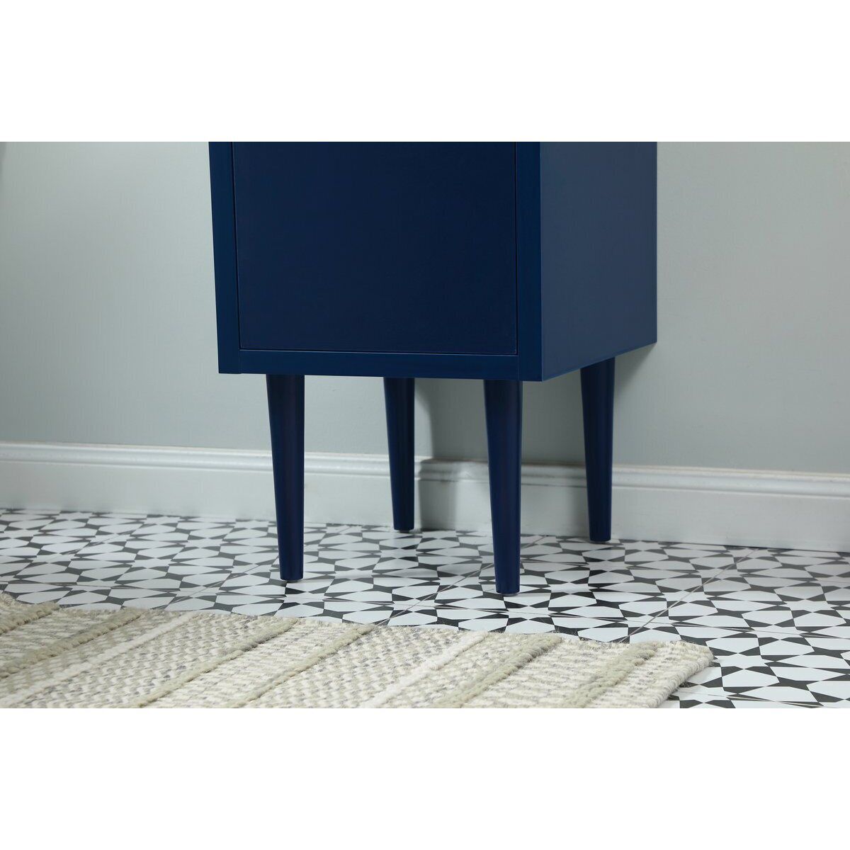 Cyrus 19 X 18 X 33.5 inch Blue Vanity Sink Set