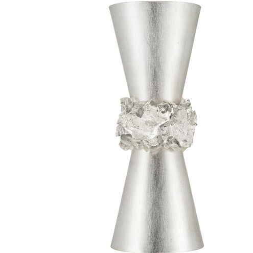 Arctic Halo Wall Sconce Wall Light in Silver
