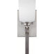 Kemal 1 Light 5 inch Brushed Nickel Wall Bath Fixture Wall Light