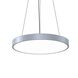 Pi LED 23.75 inch Bright Satin Aluminum Pendant Ceiling Light in 3000K