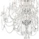Traditional Crystal 25 Light 45 inch Polished Chrome Chandelier Ceiling Light