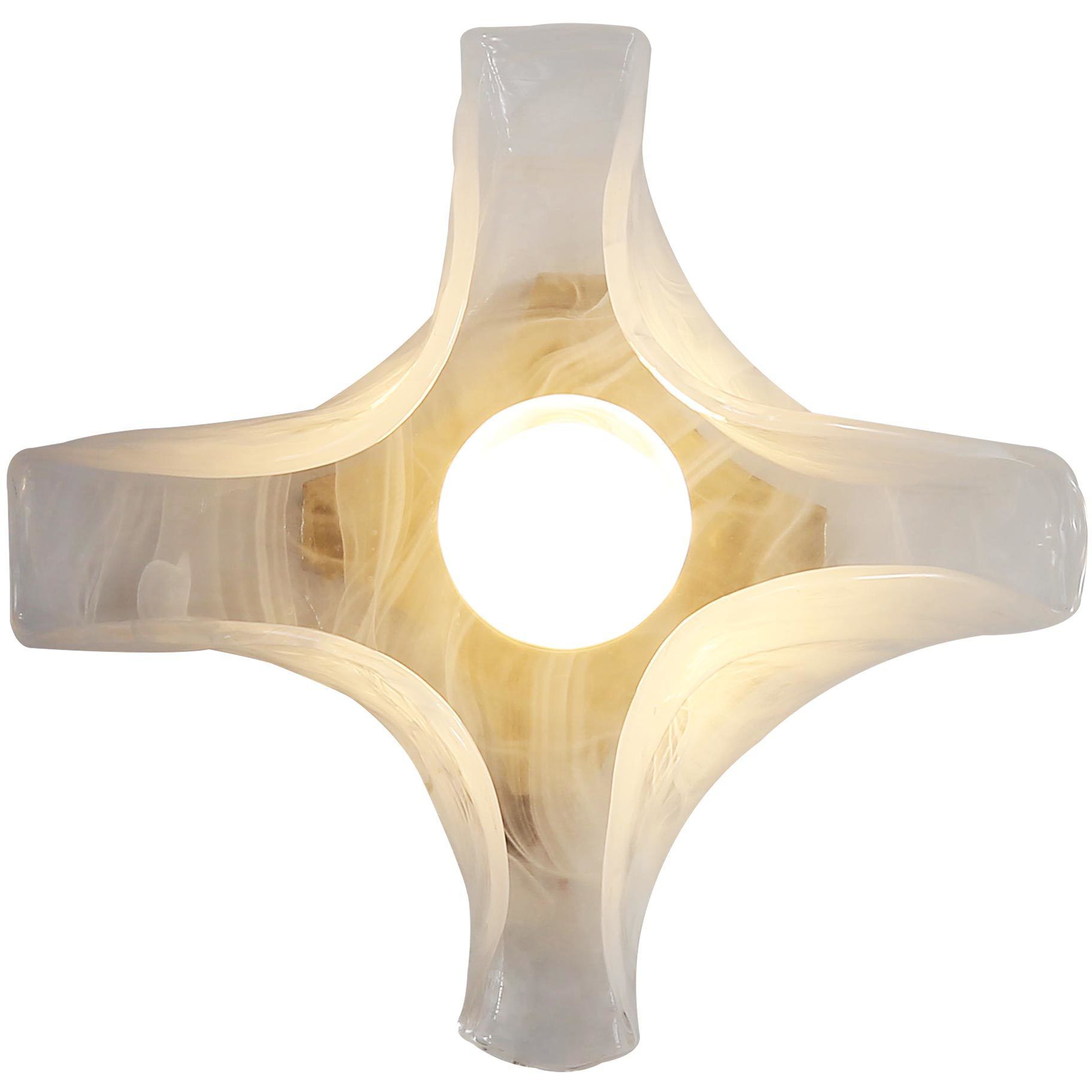 Glacier LED 13.75 inch Polished Nickel Wall Sconce Wall Light