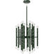 Kane 30 Light 17.75 inch Jungle with Polished Nickel Chandelier Ceiling Light