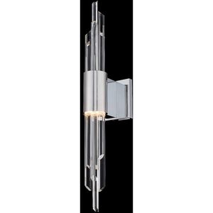 Lucca 1 Light 5 inch Polished Chrome Wall Sconce Wall Light