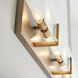 Sean Lavin Syll 6 Light 38 inch Satin Brass Wall Bath Fixture Wall Light