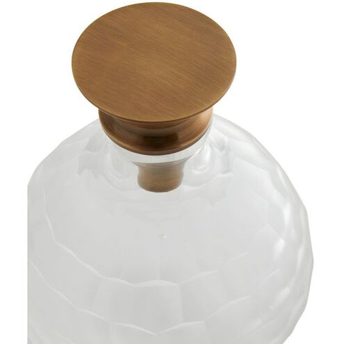 Macklin Frosted Decanters, Set of 3