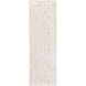 Shibori 96 X 30 inch Neutral and Brown Runner, Viscose