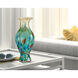 Evelyn 19 X 8 inch Hand Blown Art Glass Vase