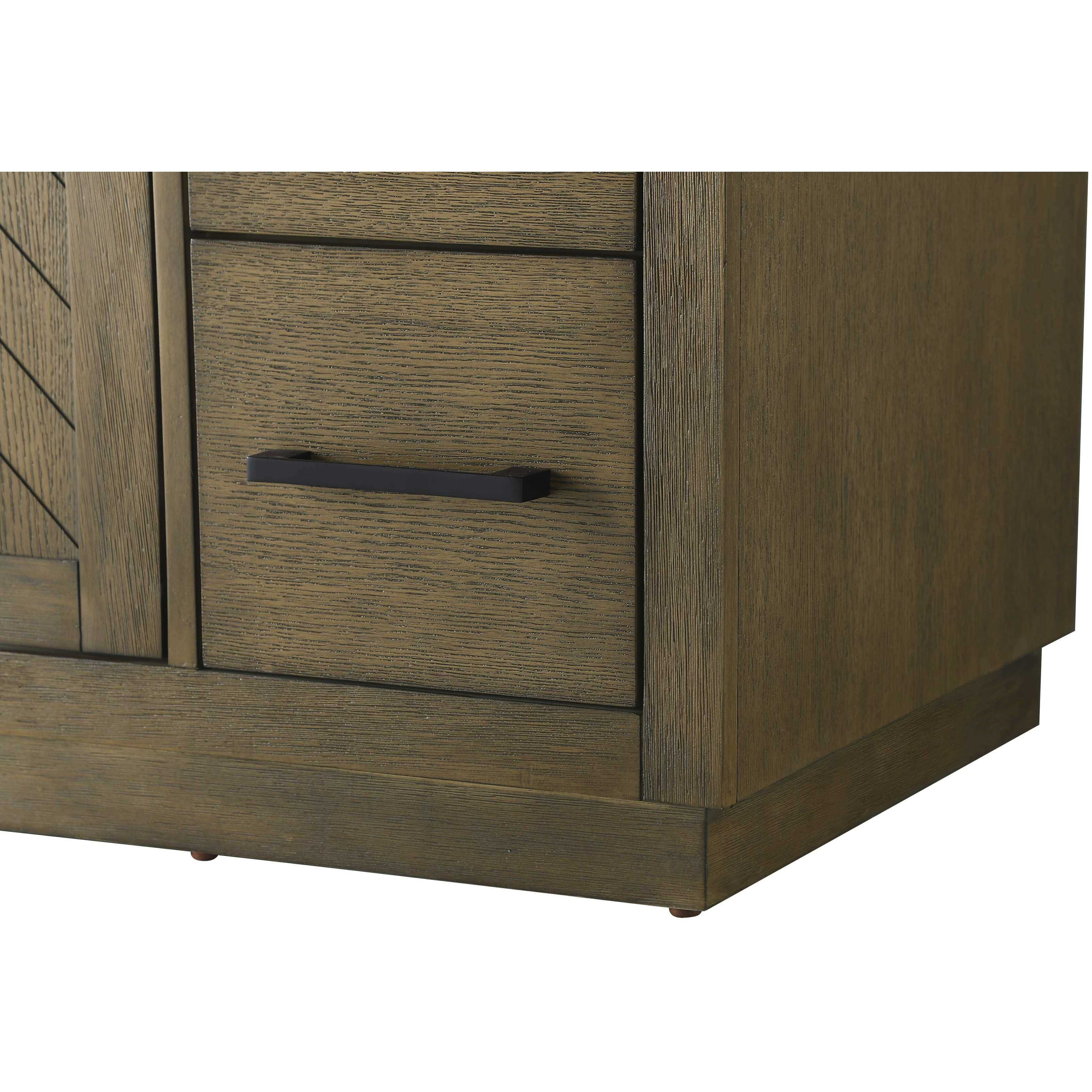 Chase 36 X 34 inch Hazel Oak Bathroom Vanity Cabinet
