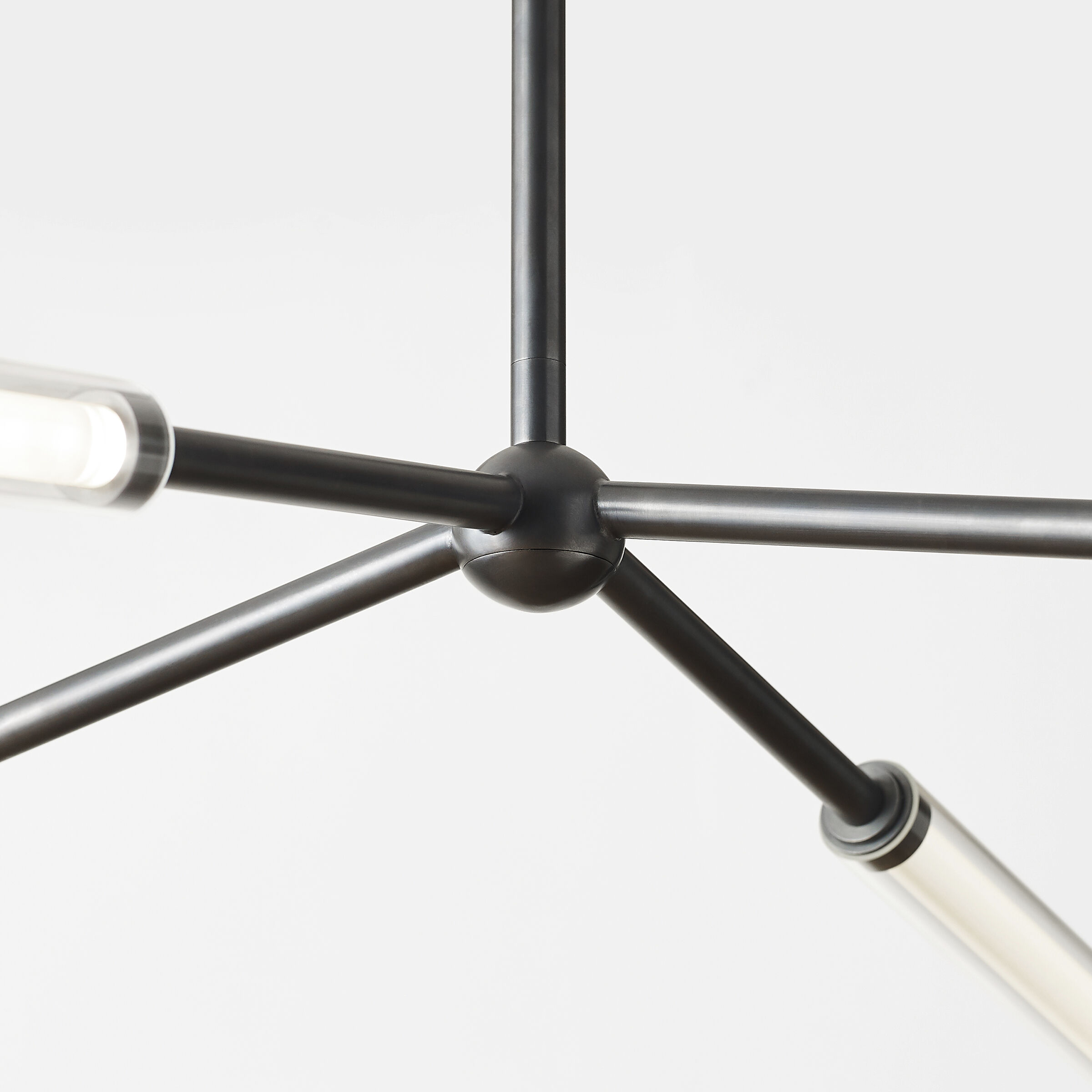 Sean Lavin Poza LED 40 inch Bronze Chandelier Ceiling Light