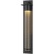 Airis 1 Light 33 inch Coastal Black Outdoor Sconce, Large