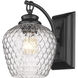 Adeline 1 Light 7.13 inch Matte Black Wall Sconce Wall Light