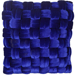 PJ 18 X 3 inch Blue Pillow 