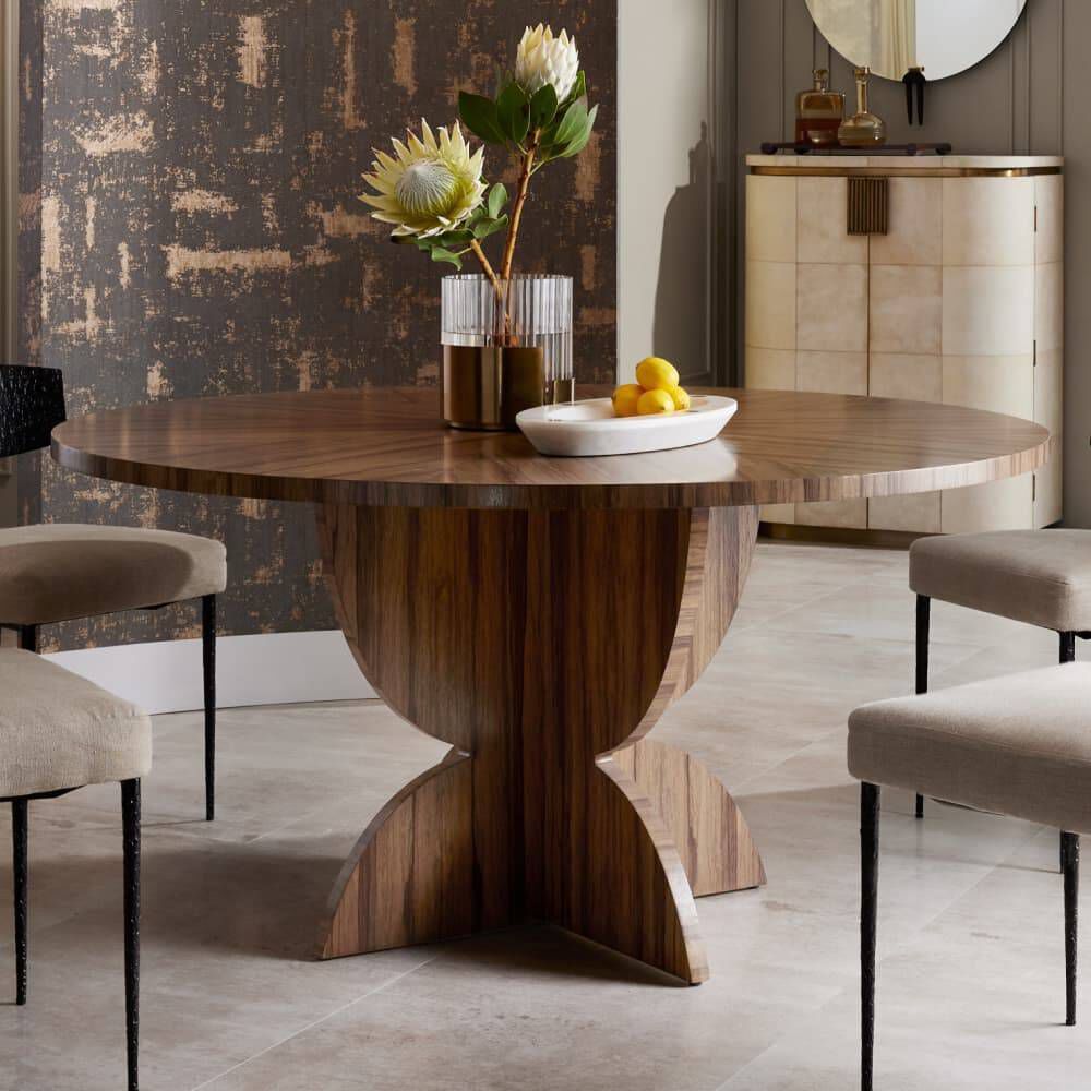 Redford 60 inch Chateau Gray Dining Table