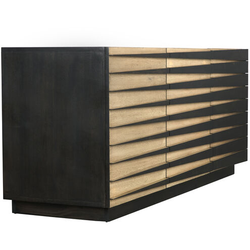 Tyson 72 X 22 inch Ebony Walnut Sideboard