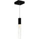 Greta LED 2 inch Black Mini Pendant Ceiling Light