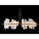 Volterra LED 51.9 inch Soft Gold Linear Pendant Ceiling Light