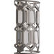 Hexly 1 Light 11 inch Bronze and Sultry Silver Wall Sconce Wall Light