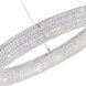 Veronique 16 Light 40 inch Chrome Down Chandelier Ceiling Light